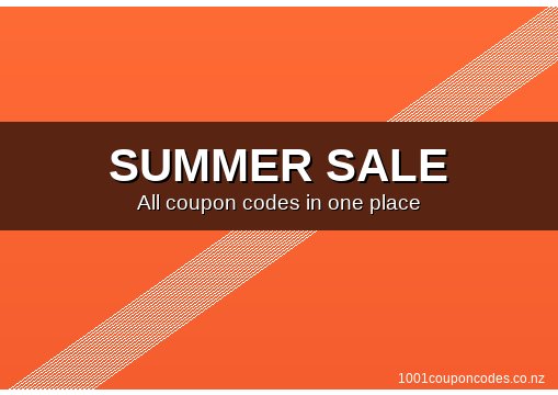 Promo codes Summer Sale